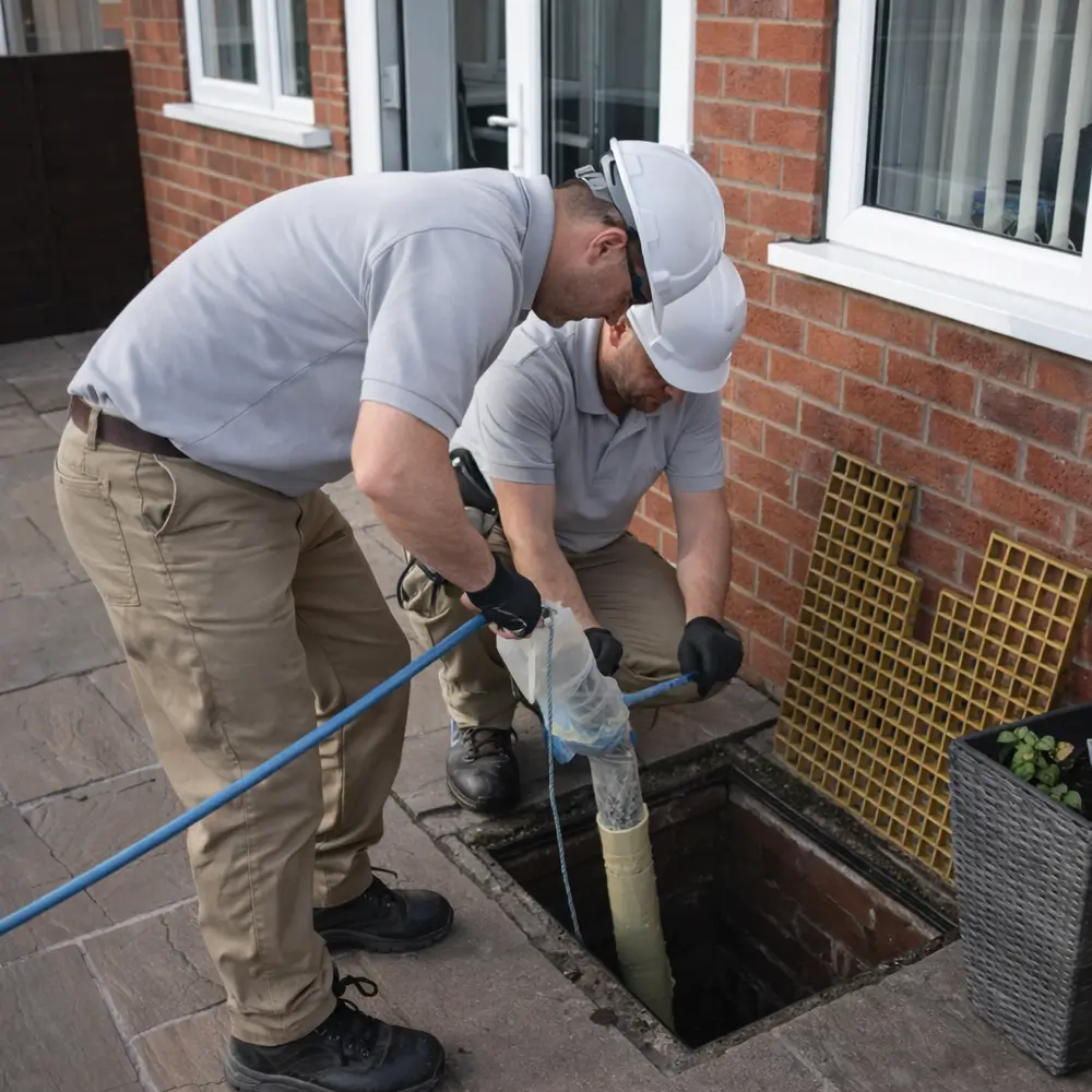 Blocked drain repair service in Etchingham