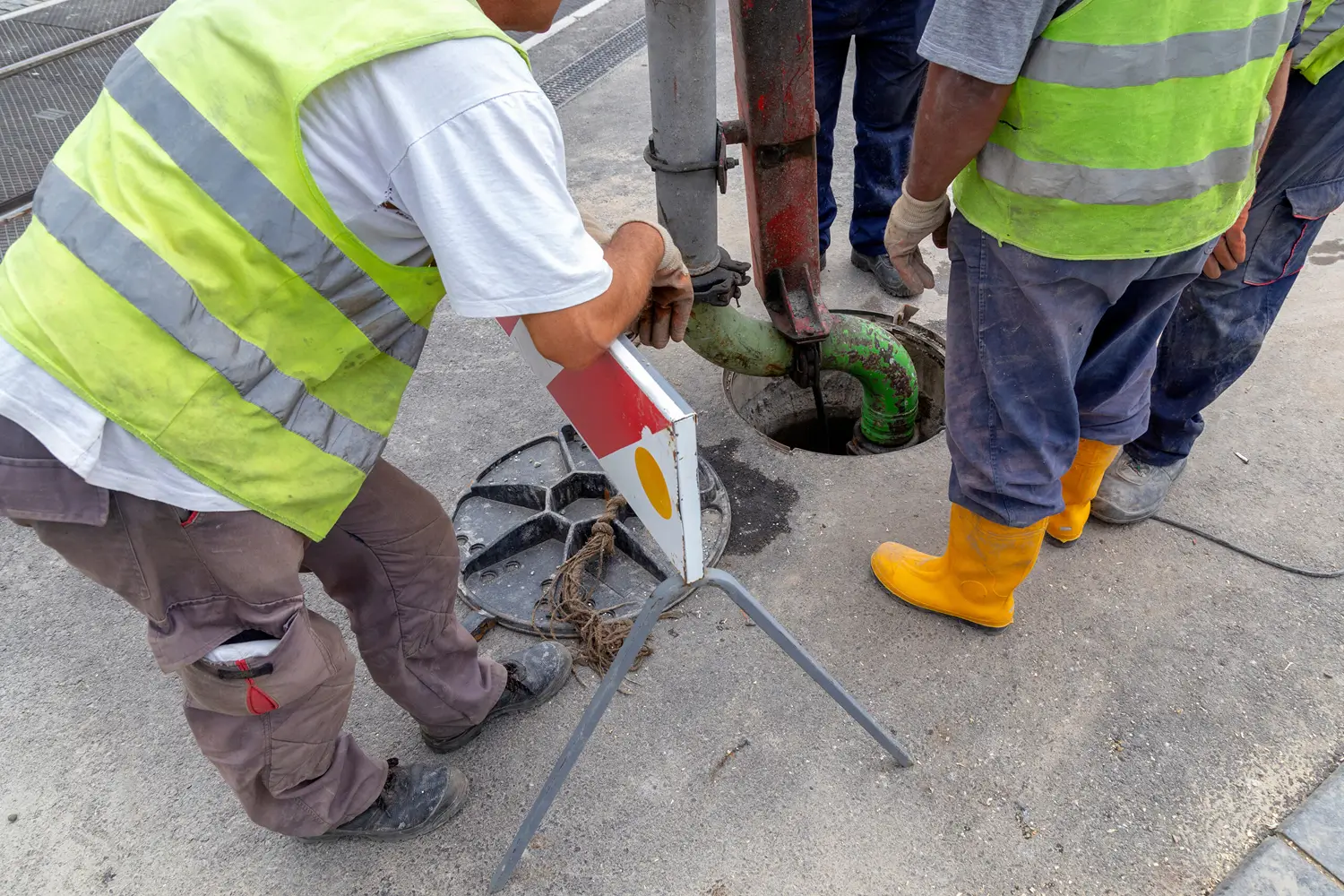 CCTV drain survey inspection in Etchingham